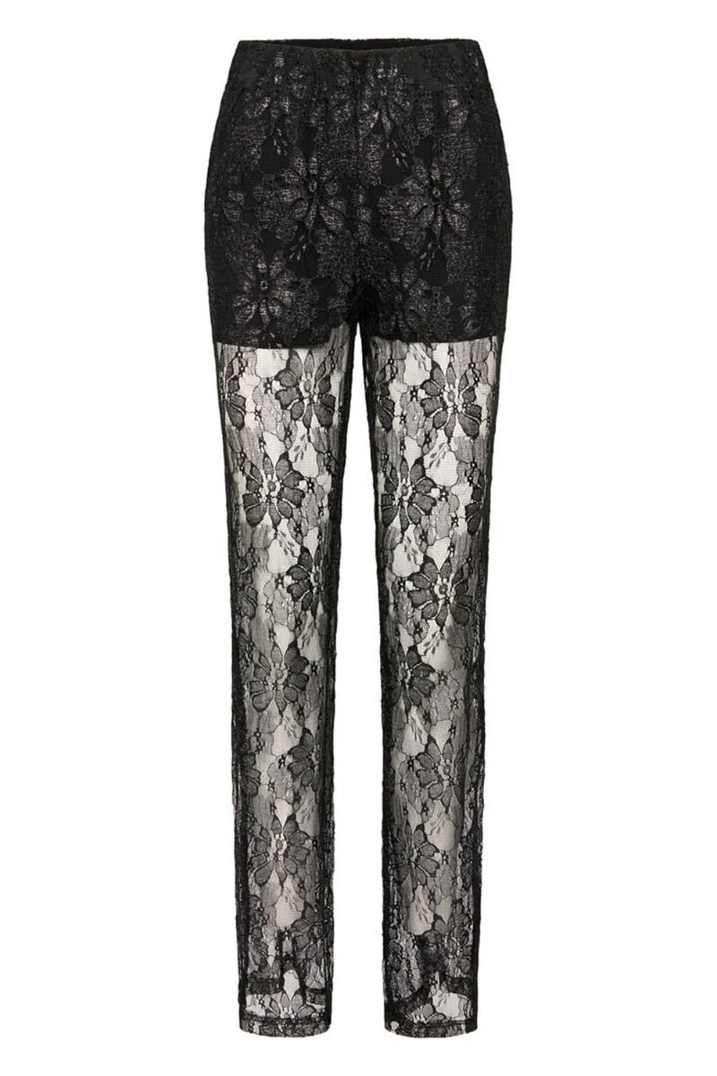 Bruuns Bazaar - Bukser - Echinops Lynetta Pants - Black