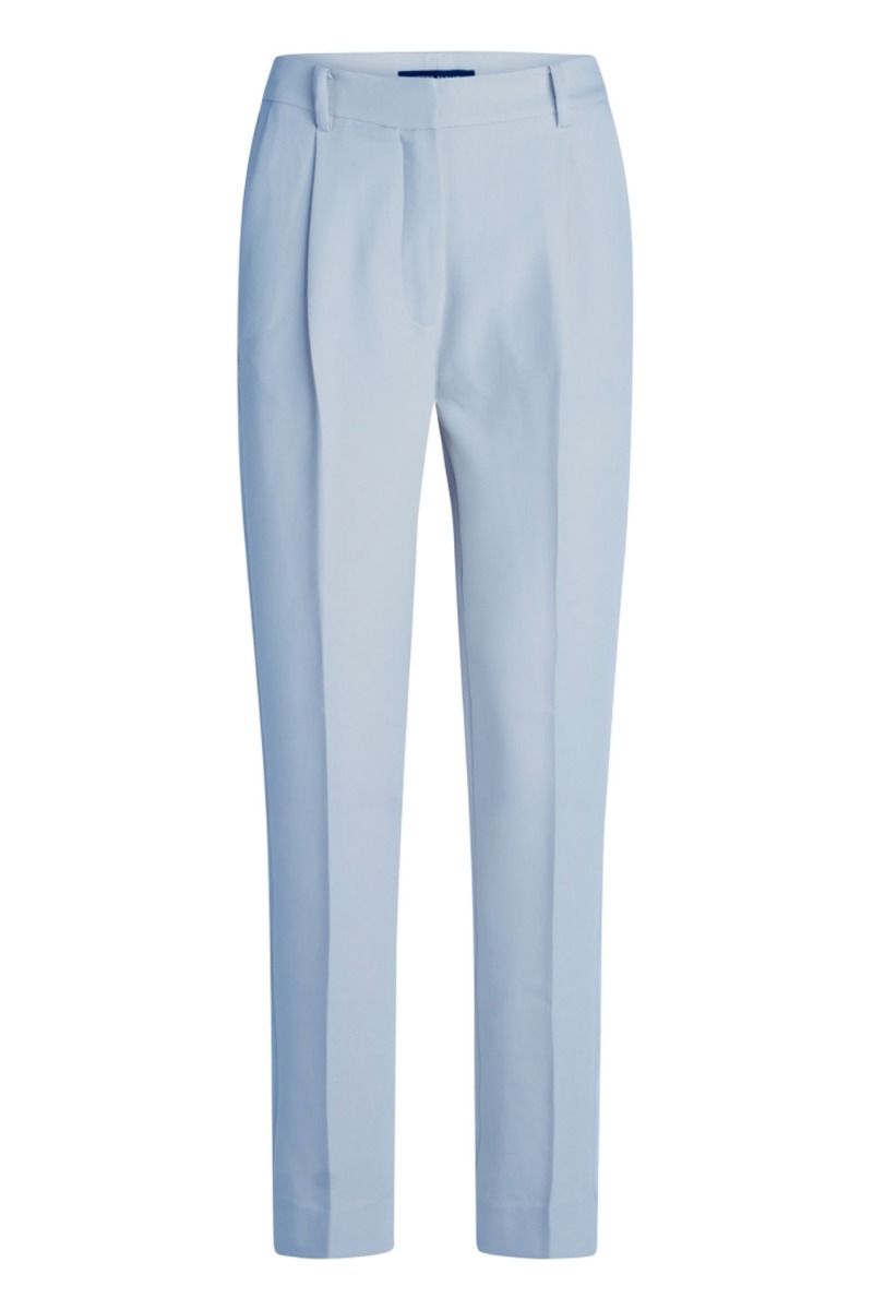 Bruuns Bazaar - Bukser - Women CindySus Ciry Pants - Brunnera Blue