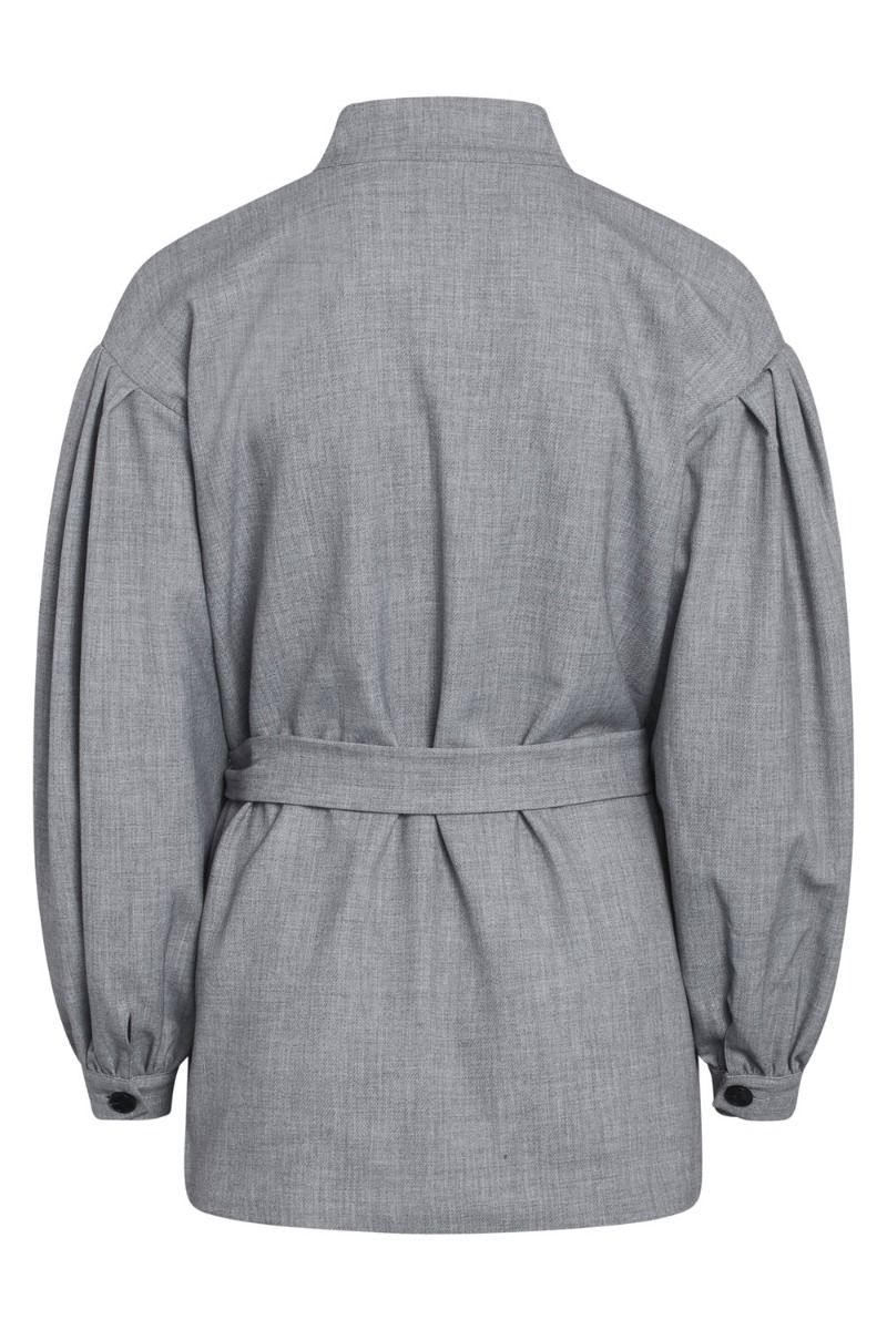Bruuns Bazaar - Jakke - Garland Maid Jacket - Light Grey Mel
