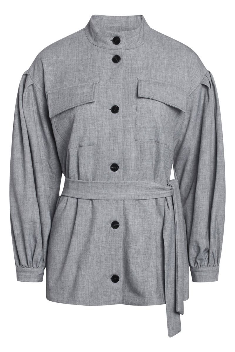 Bruuns Bazaar - Jakke - Garland Maid Jacket - Light Grey Mel