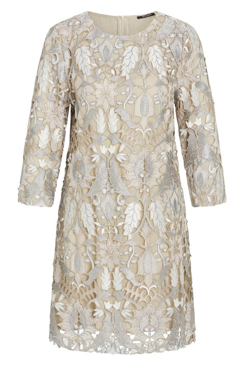 Bruuns Bazaar - Kjole - AbutilonBBKata Dress - Silver Beige