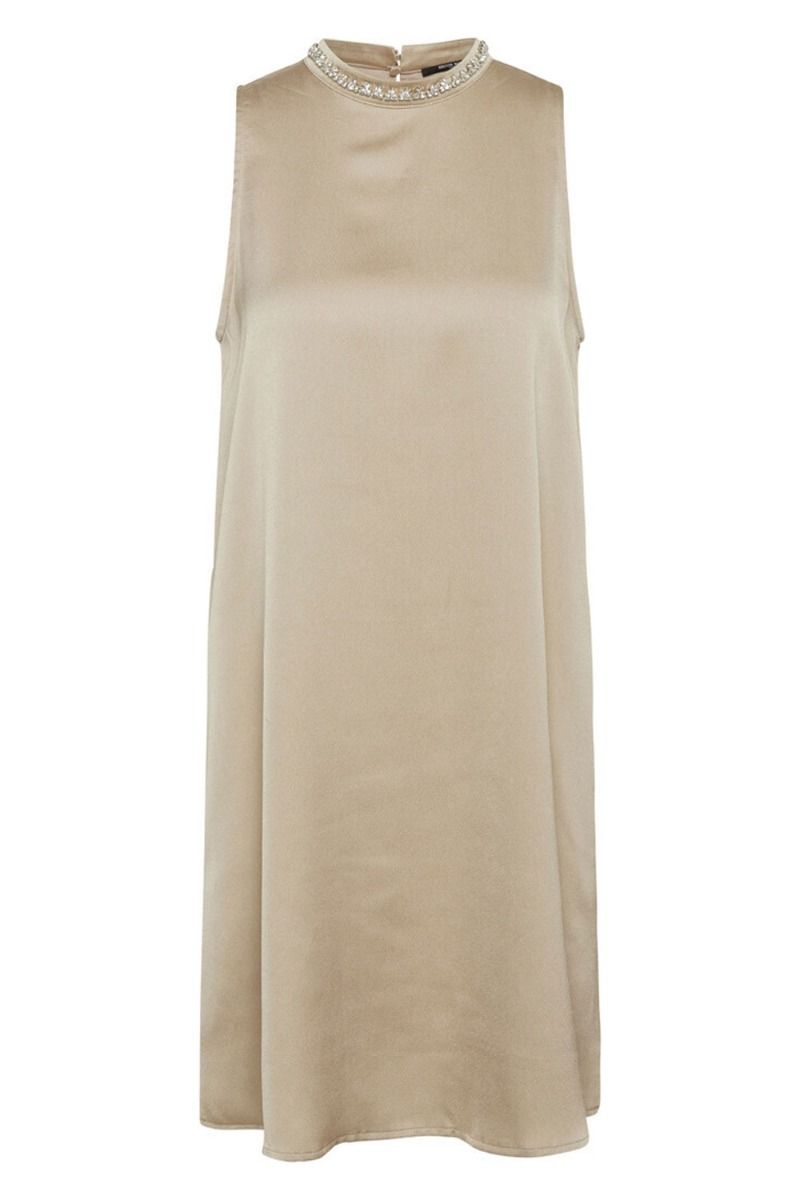 Bruuns Bazaar - Kjole - AcaciaBB Narin Dress - Plaza Taupe