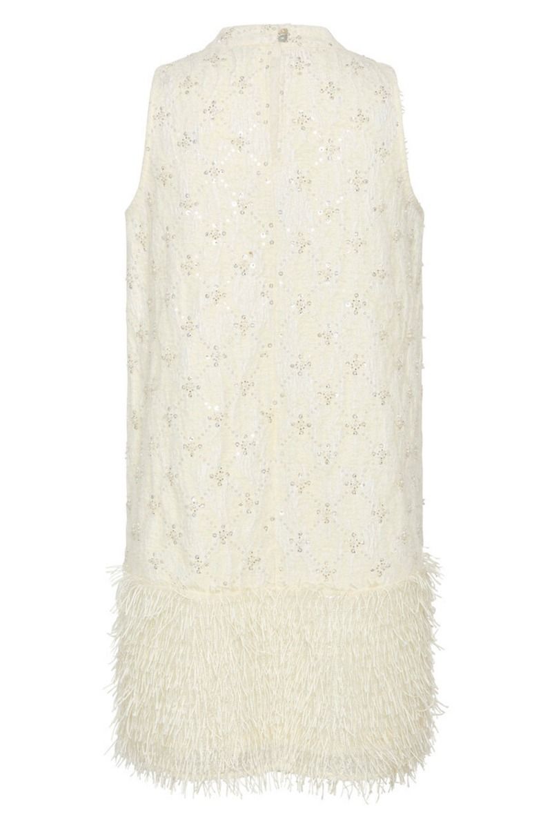 Bruuns Bazaar - Kjole - AngelBB Narina Dress - White Cream