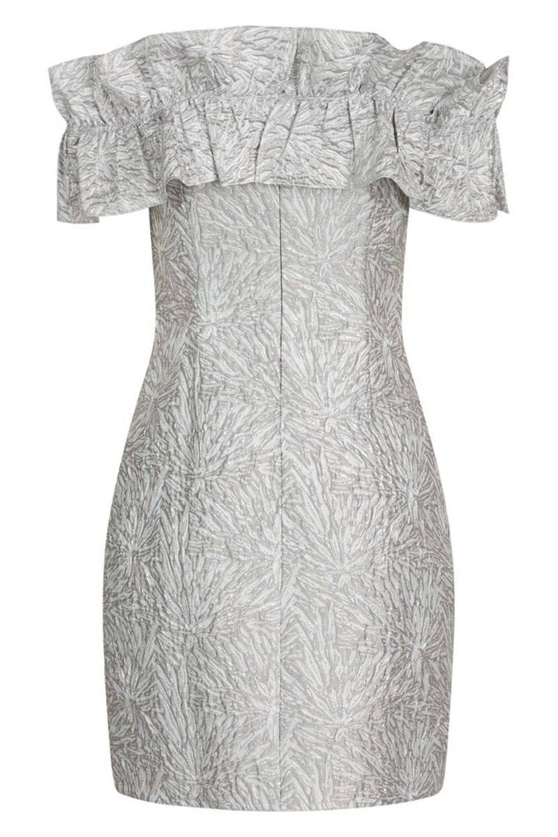 Bruuns Bazaar - Kjole - Canna Martha Dress - Silver