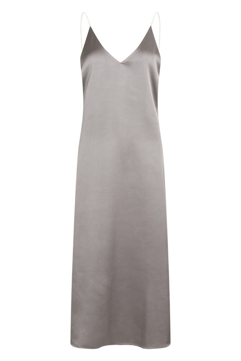 Bruuns Bazaar - Kjole - Catmint Indie Dress - Dark Grey