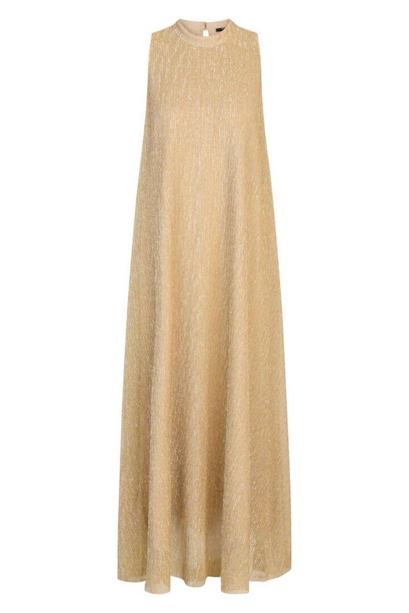 Bruuns Bazaar - Kjole - Cedar Inaris Dress - Light Gold
