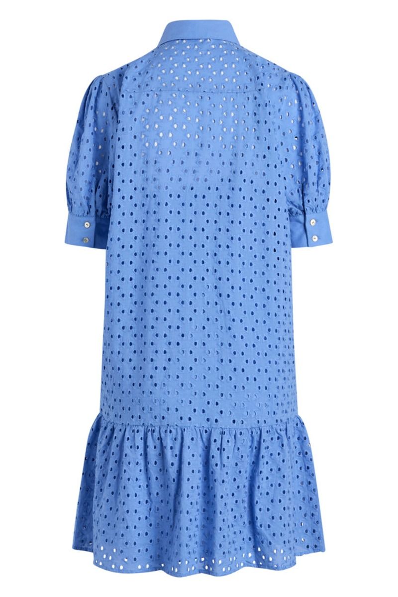 Bruuns Bazaar - Kjole - Clianta Alise Dress - Blue Jewel