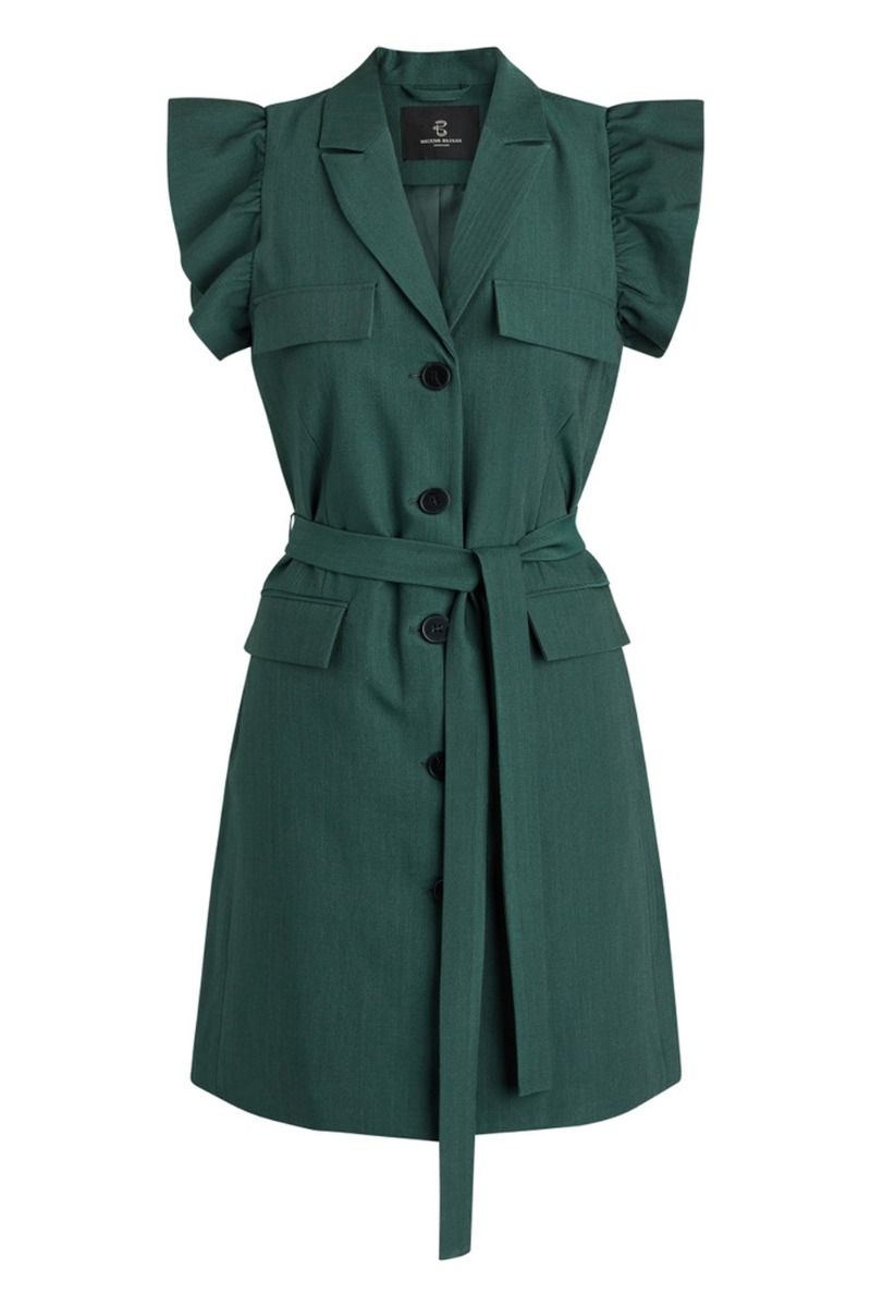 Bruuns Bazaar - Kjole - Firello Gaia Dress - Bistro Green