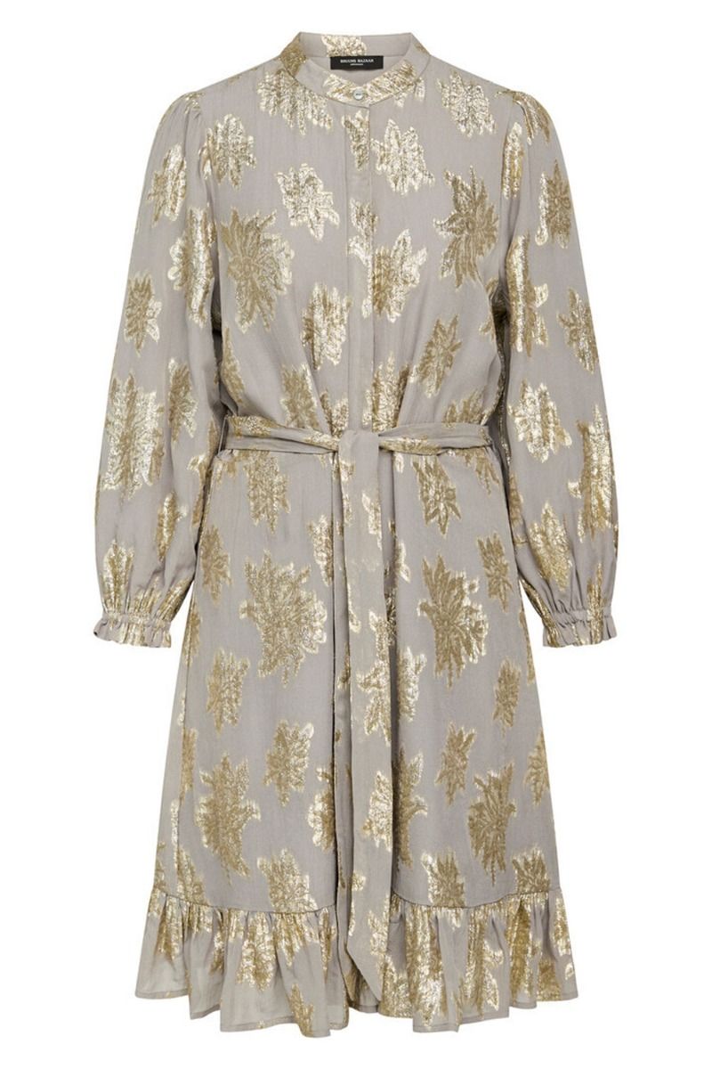 Bruuns Bazaar - Kjole -  Hollyhock Gabriela Dress - Grey