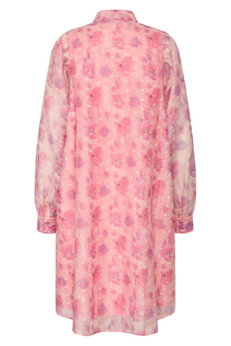Bruuns Bazaar - Kjole - Hyssop Philina Dress - Pink Print