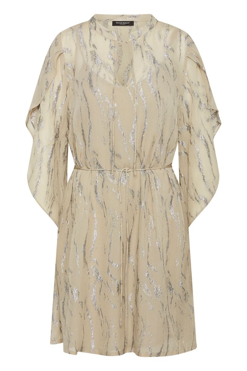 Bruuns Bazaar - Kjole - OdiaBBParez Dress - Plaza Taupe