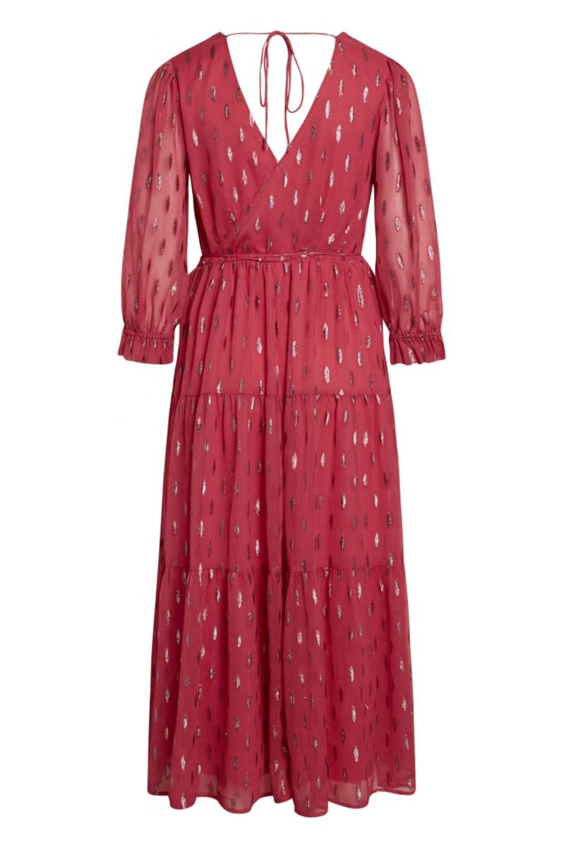 Bruuns Bazaar - Kjole - Persian Leaurie Dress - Claret Pink