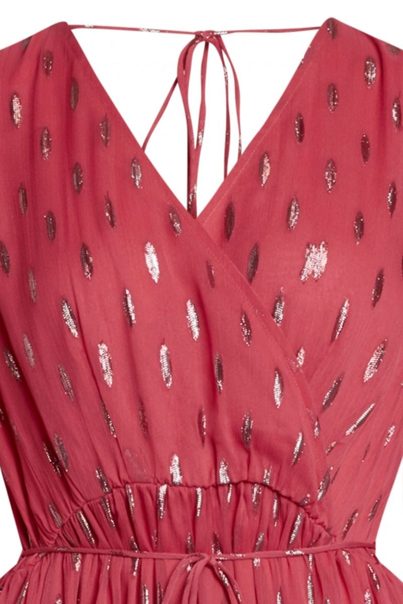 Bruuns Bazaar - Kjole - Persian Leaurie Dress - Claret Pink