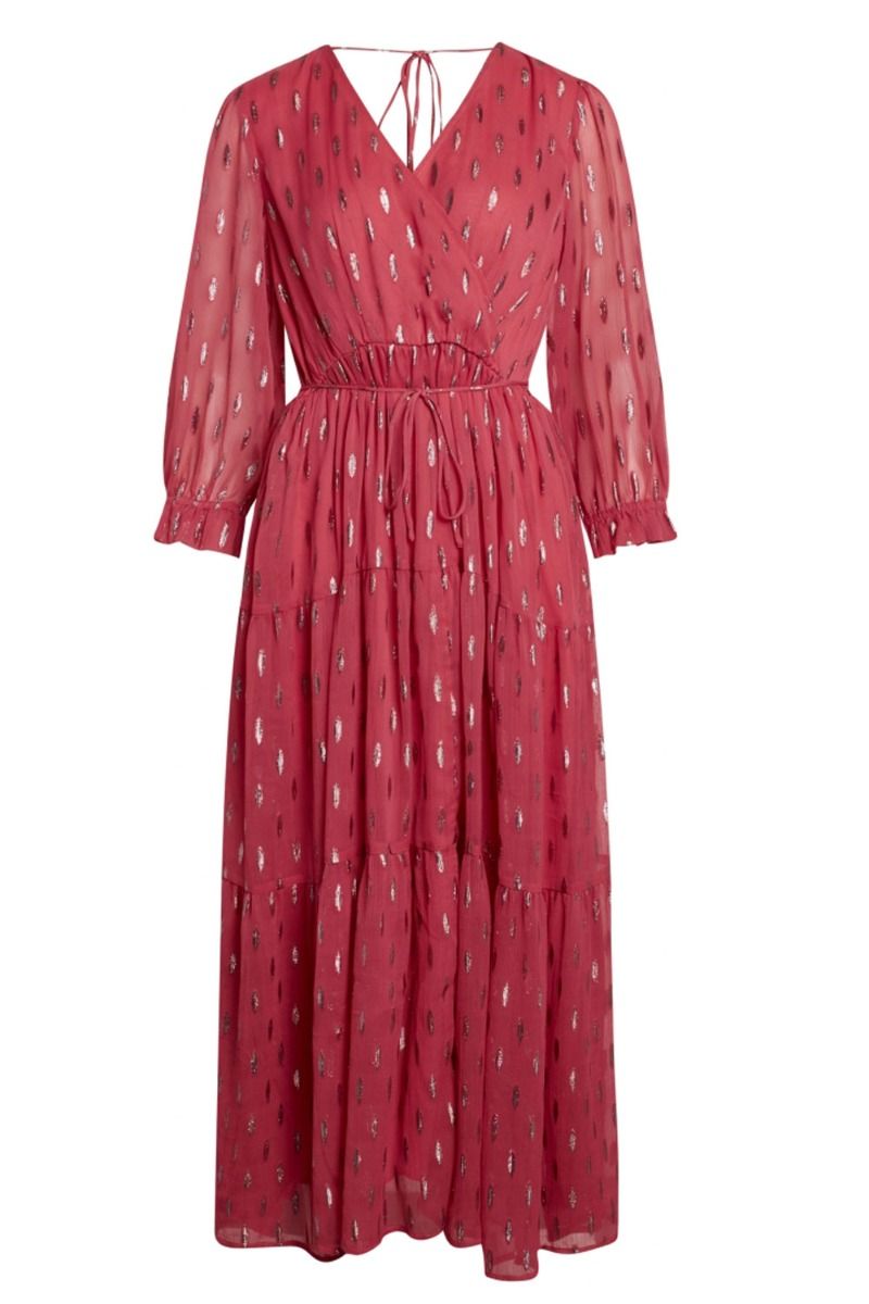 Bruuns Bazaar - Kjole - Persian Leaurie Dress - Claret Pink