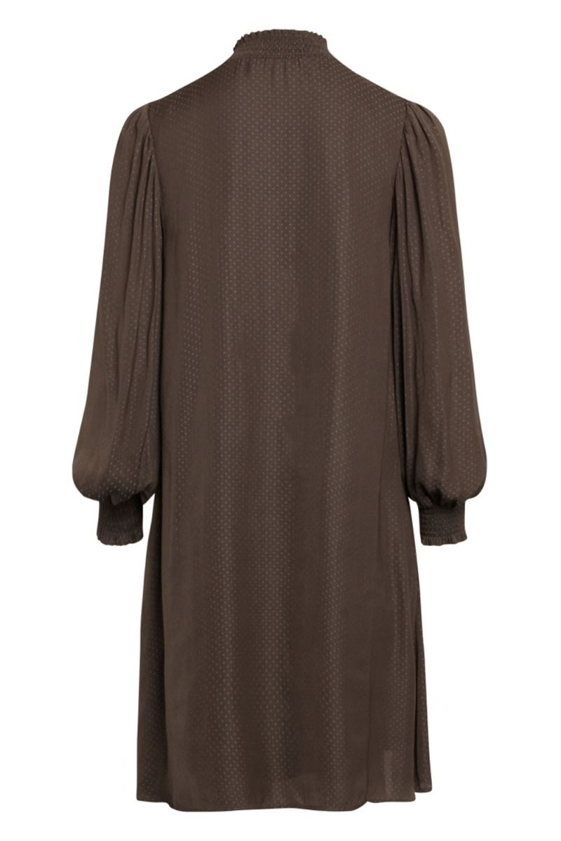 Bruuns Bazaar - Kjole - Prickly S Mette Dress - Major Brown