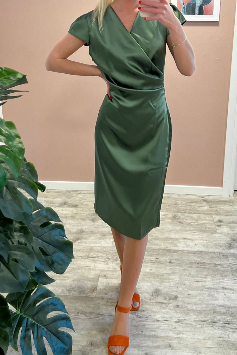 Bruuns Bazaar - Kjole - Raisella Neema Dress - Grey Green