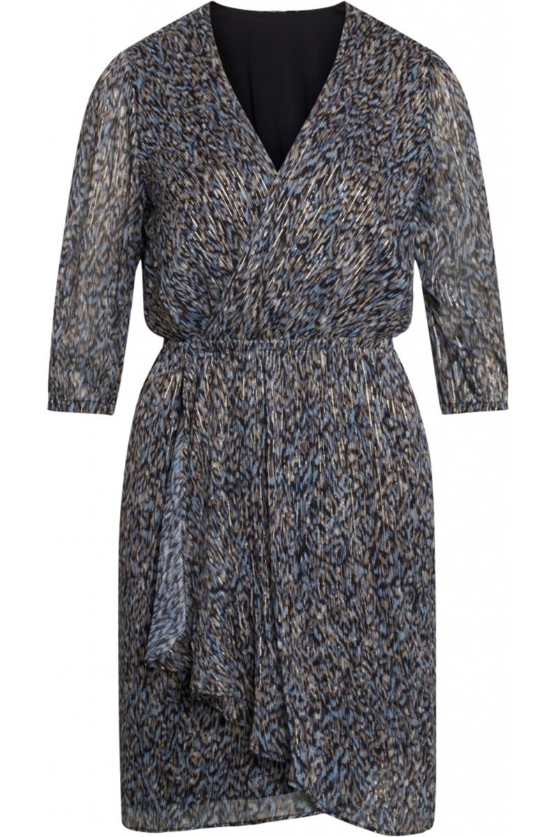 Bruuns Bazaar - Kjole - Vervain Sascha Dress - Modern Artwork Dark