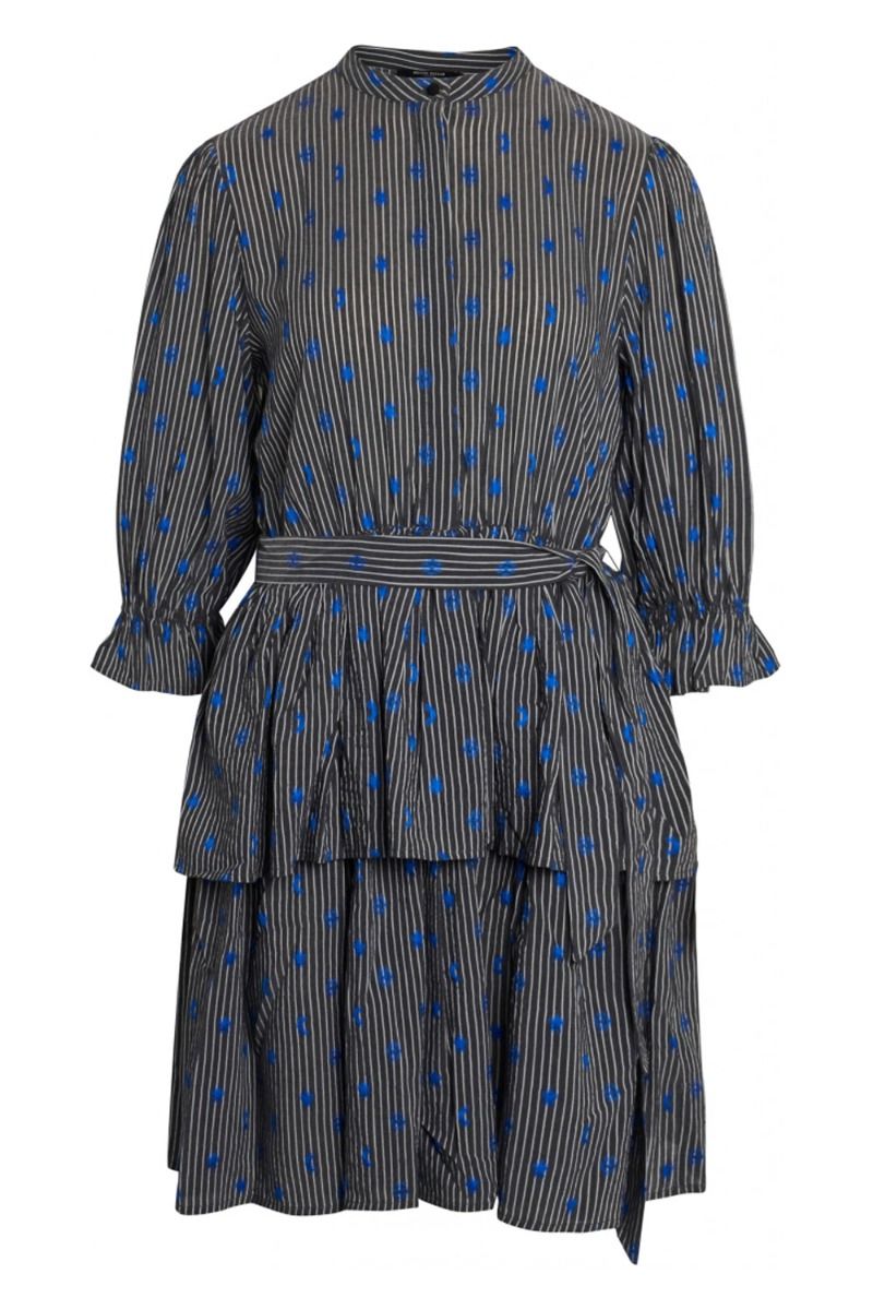 Bruuns Bazaar - Kjole - Women Ambretta Sinea Dress - Black Stripe