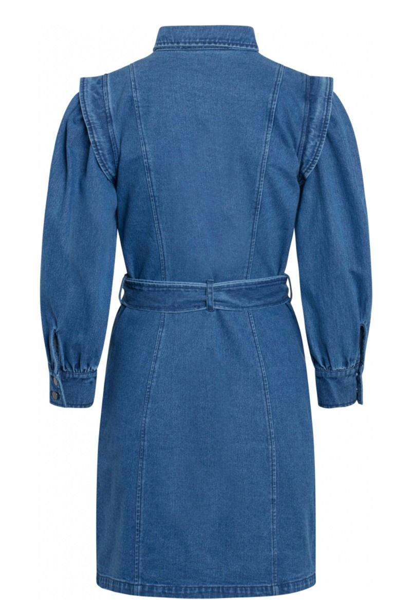 Bruuns Bazaar - Kjole - Women Broomrap Zarah - Dress Denim