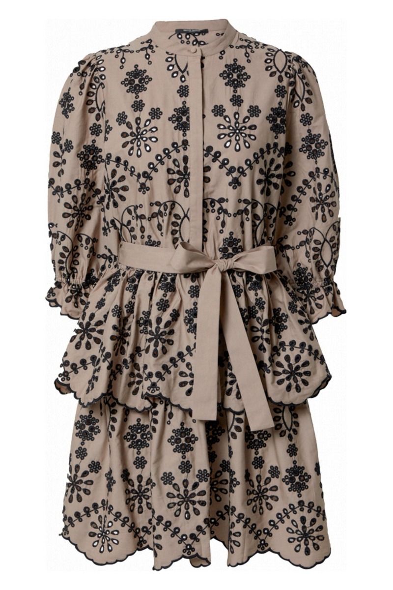 Bruuns Bazaar - Kjole - Women Rosie Sinea Dress - Cold Sand