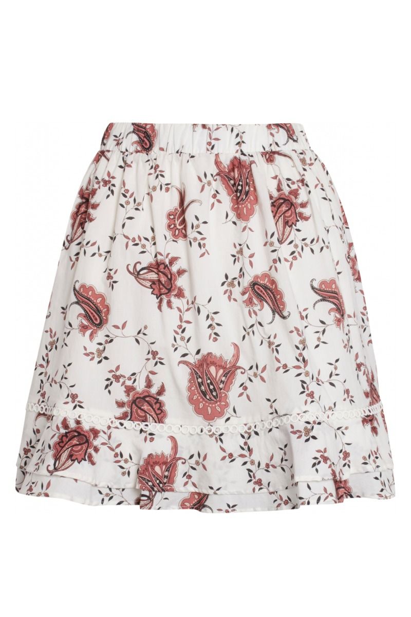 Bruuns Bazaar - Nederdel - Aster Ohline Skirt - Paisley Flower Print