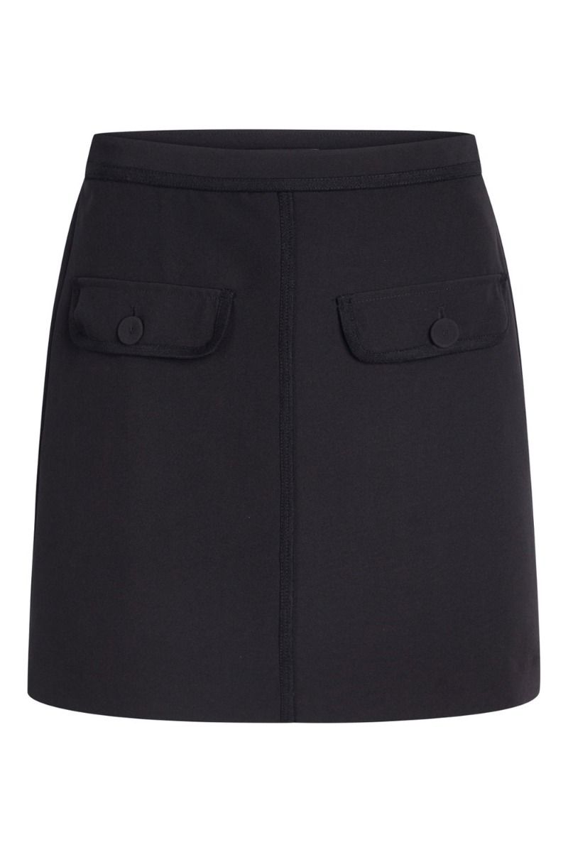 Bruuns Bazaar - Nederdel - Rubysus Marbella Skirt - Black