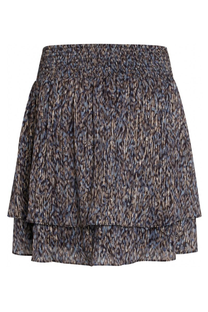 Bruuns Bazaar - Nederdel - Vervain Estella Skirt - Modern Artwork Dark