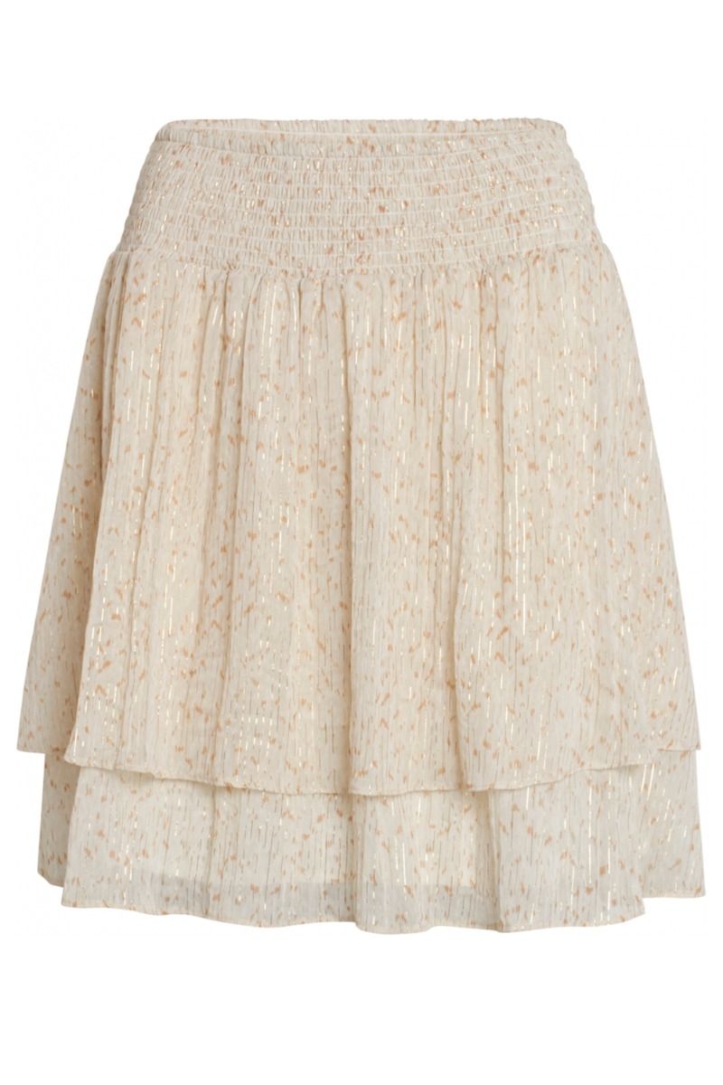 Bruuns Bazaar - Nederdel - Vervain Estella Skirt - Modern Artwork Light