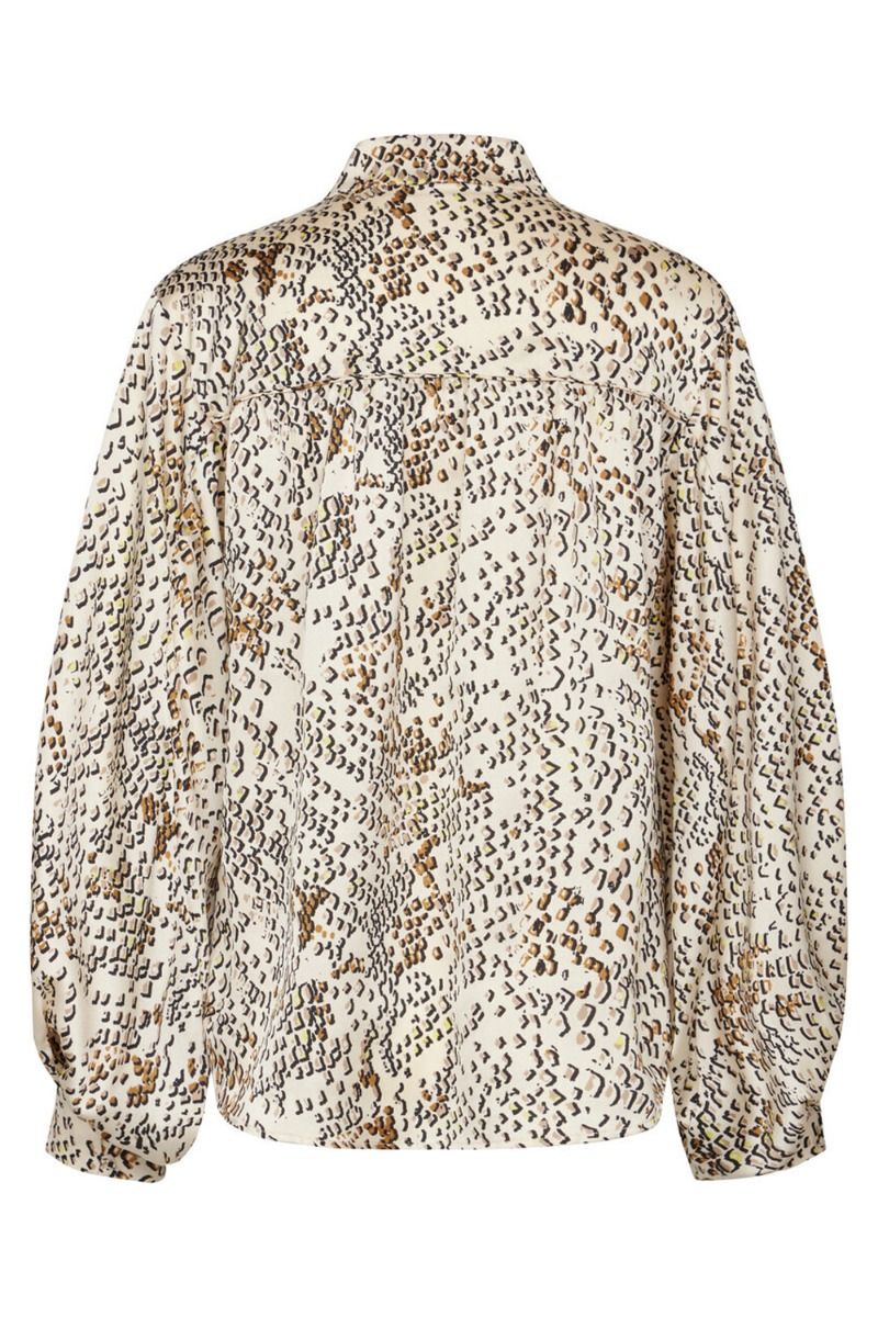 Bruuns Bazaar - Skjorte - Acacia Mera Shirt - Light AOP