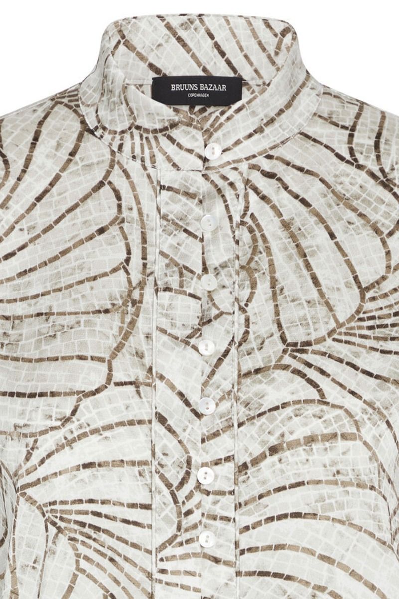 Bruuns Bazaar - Skjorte - AcaciaBBMeras Shirt - Mosaic Print