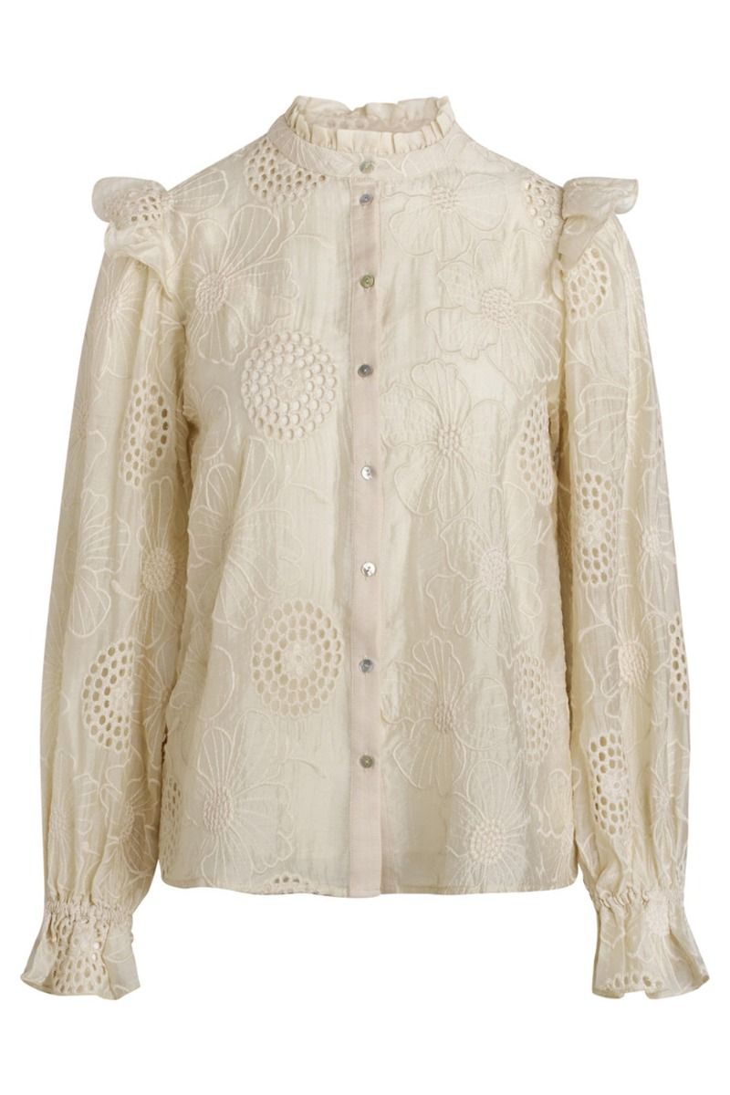 Bruuns Bazaar - Skjorte - Clematis Caro Shirt - Sandstorm