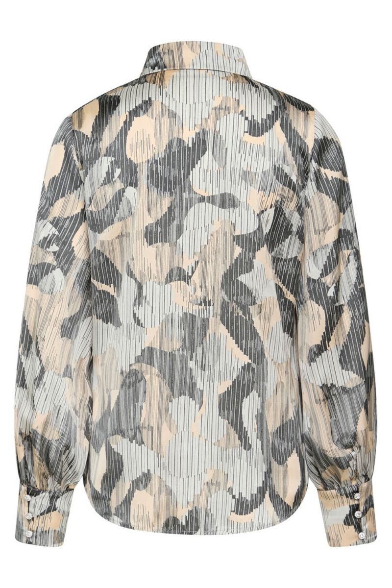 Bruuns Bazaar - Skjorte - Floret Daiva Shirt - Black Print