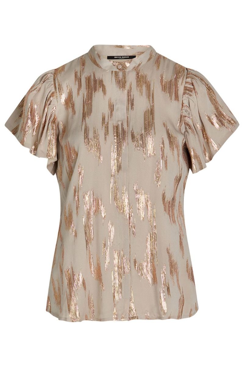 Bruuns Bazaar - Skjorte - Guz Dorthea Shirt - Chateau Grey