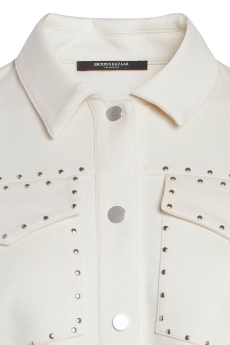 Bruuns Bazaar - Skjorte - Lucerne Kazan Shirt - White Cream