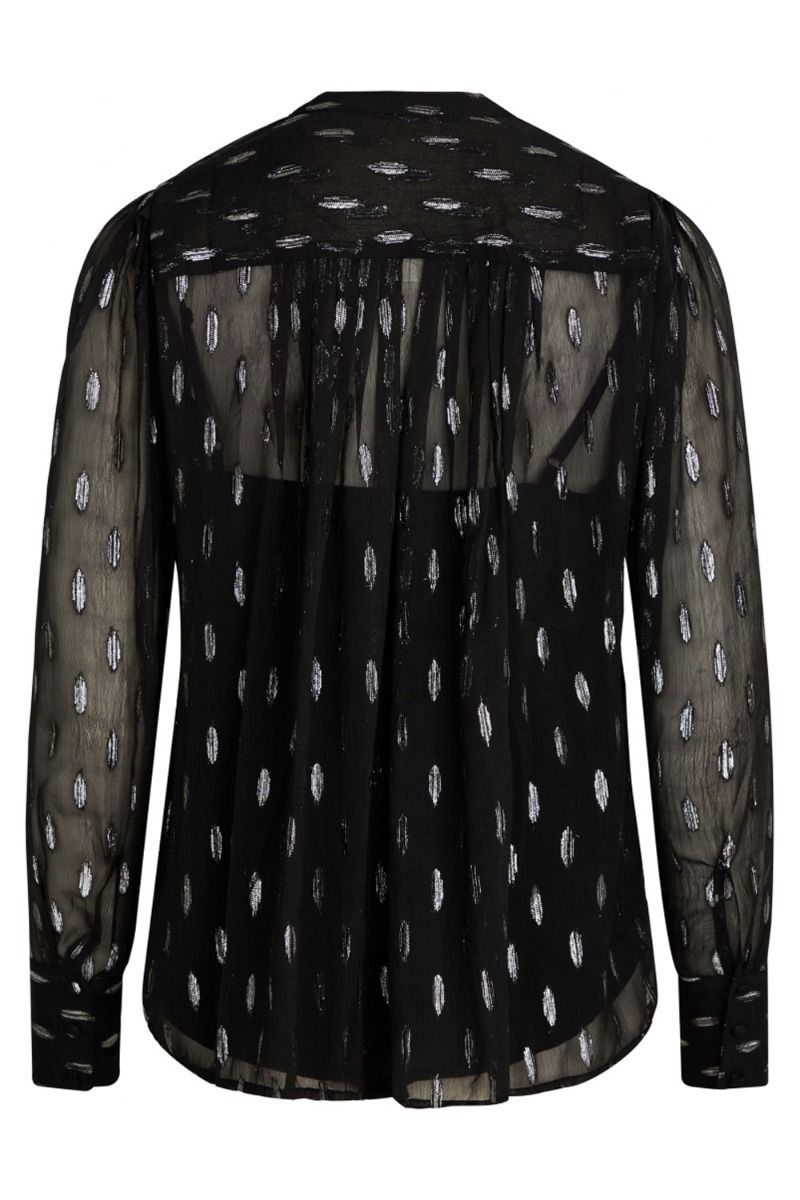 Bruuns Bazaar - Skjorte - Persian Bleecker Shirt - Black
