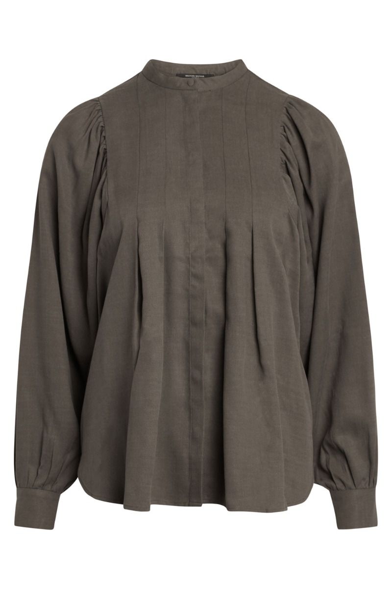Bruuns Bazaar - Skjorte - Pralenza Eadie Shirt - Major Brown