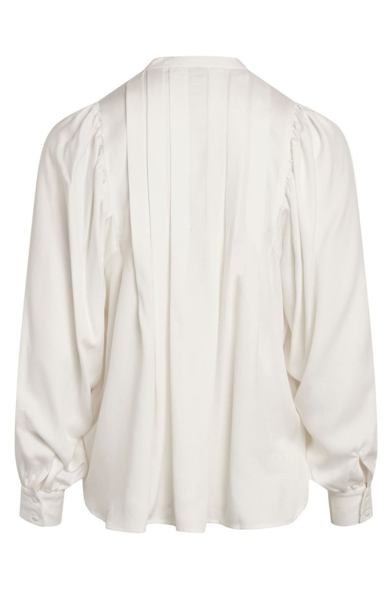 Bruuns Bazaar - Skjorte - Pralenza Eadie Shirt -Snow White