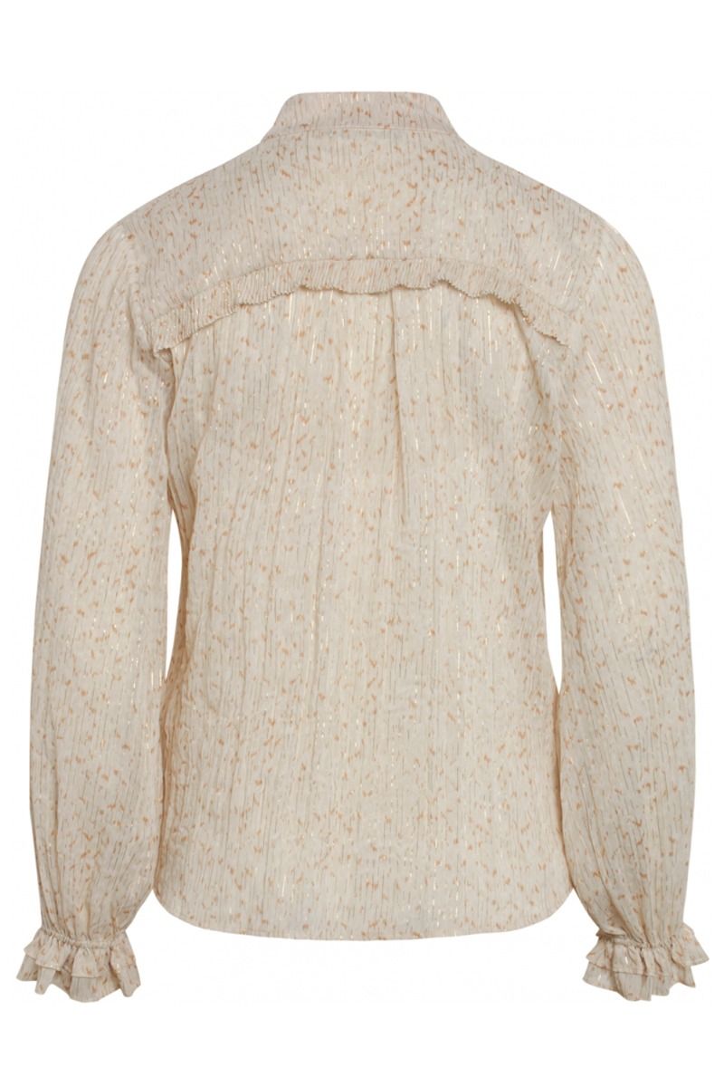 Bruuns Bazaar - Skjorte - Vervain Sabell Shirt - Modern Artwork Light