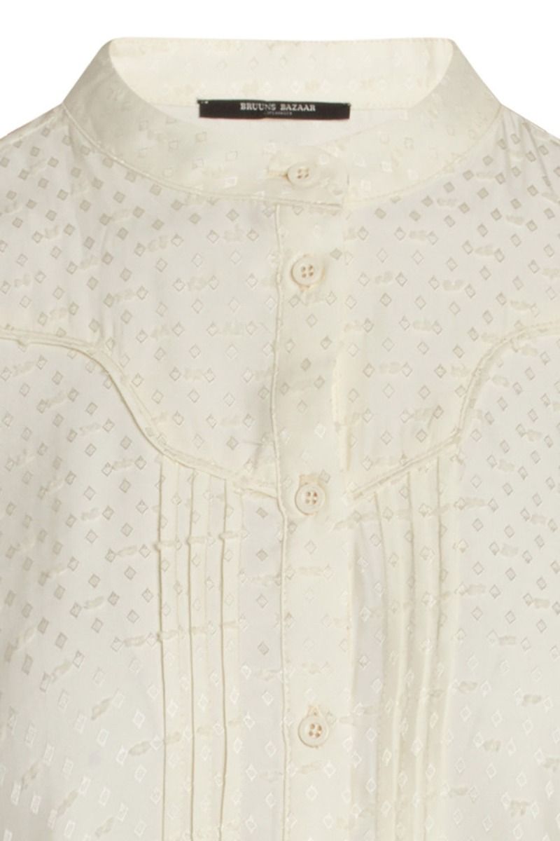 Bruuns Bazaar - Skjorte - Liliane Ambrose Fringes Shirt - Summer Melon