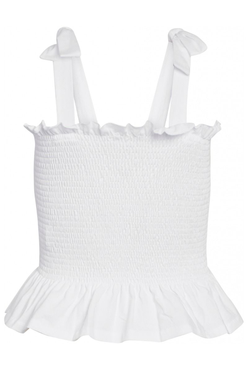 Bruuns Bazaar - Top - Carla Anna Top - White