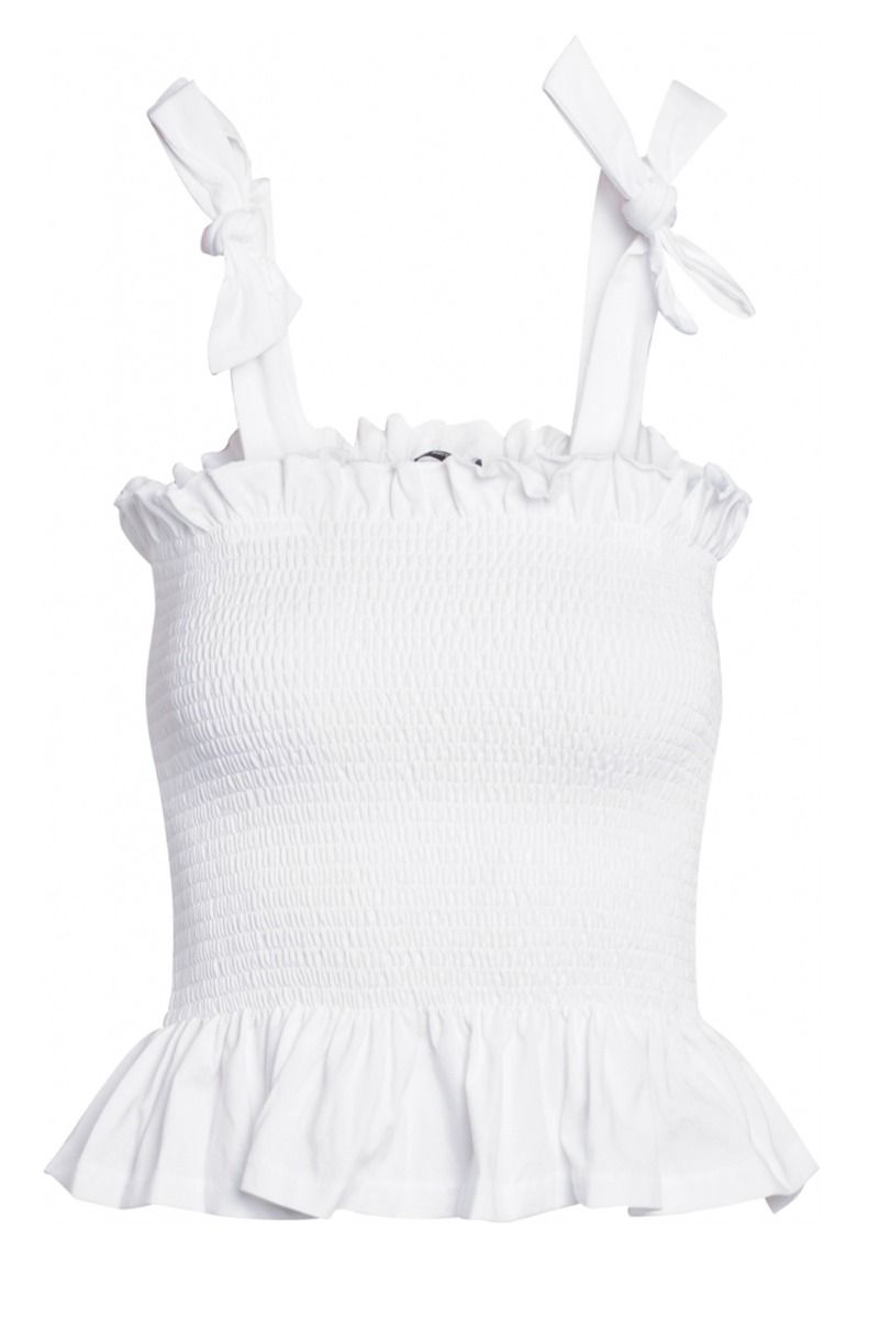 Bruuns Bazaar - Top - Carla Anna Top - White