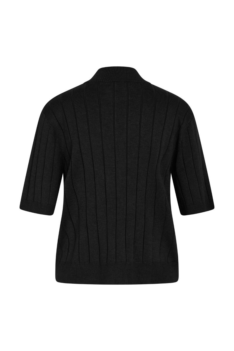 Bruuns Bazaar - T-shirt - AnemoneBBGlady knit - Black