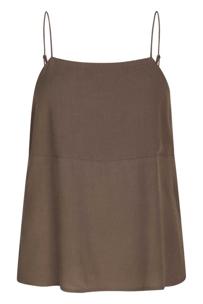 Bruuns Bazaar - Top - Lilly Ara Top - Major Brown