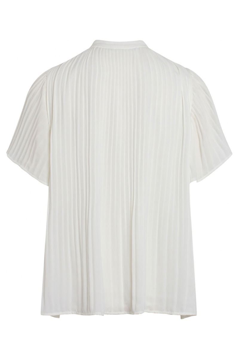 Bruuns Bazaar - T-shirt - Camilla Ellevira Shirt - Snow White