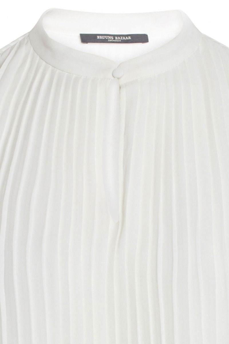 Bruuns Bazaar - T-shirt - Camilla Ellevira Shirt - Snow White