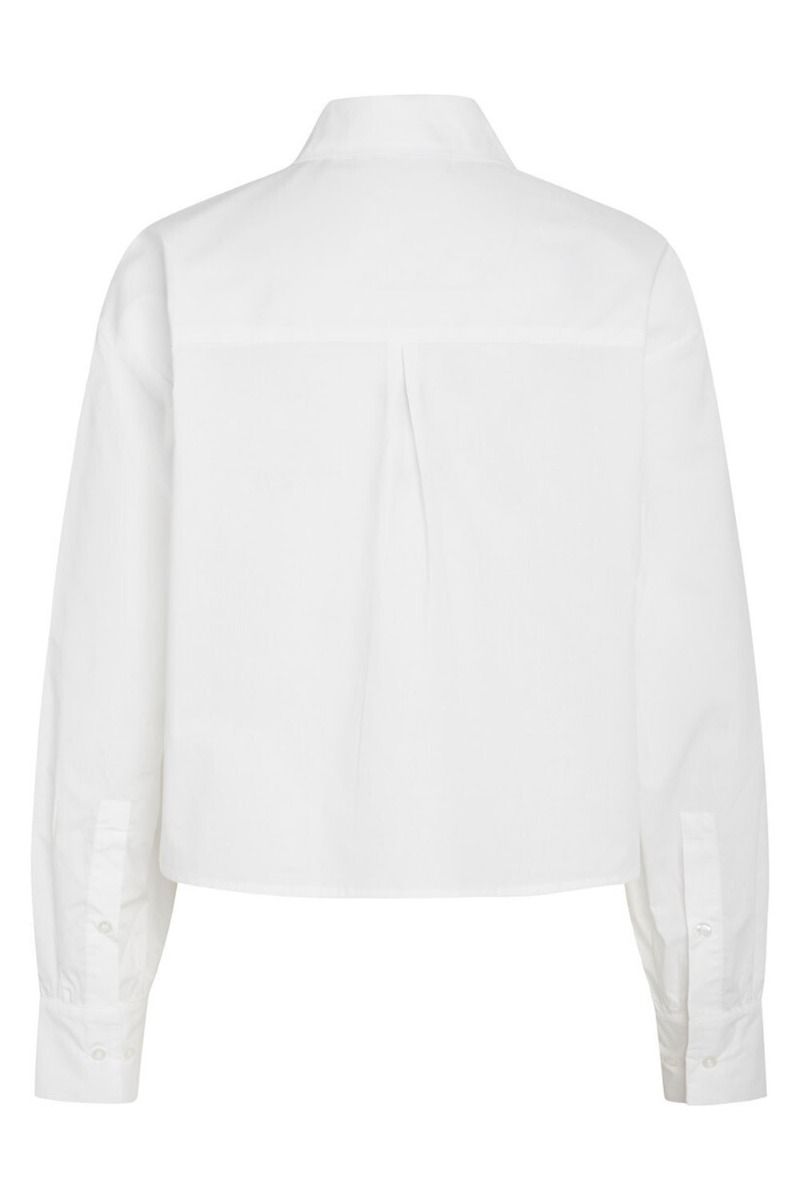 Bruuns Bazaar - Skjorte - CerastiumBBFeruz Shirt - White