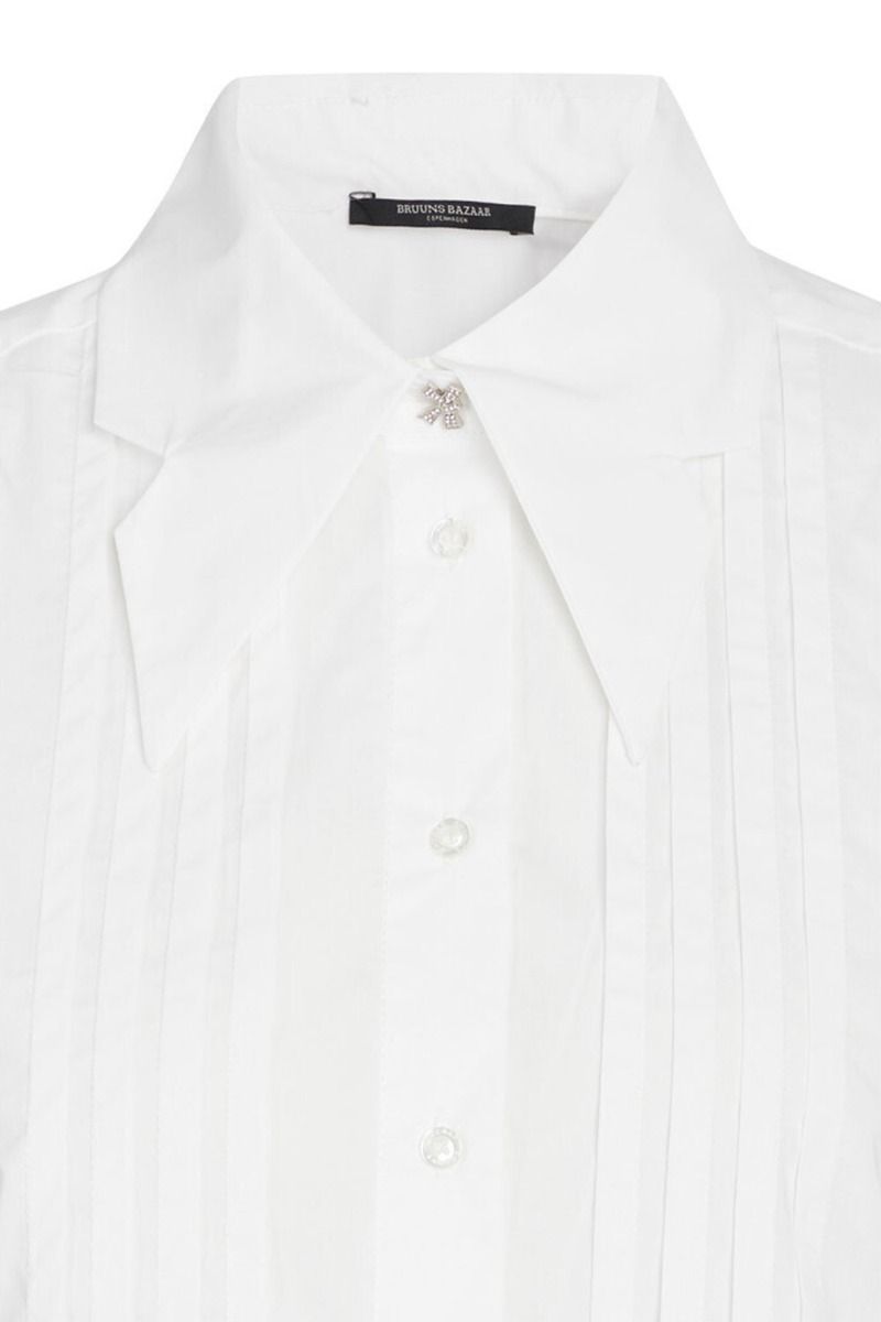 Bruuns Bazaar - Skjorte - CerastiumBBFeruz Shirt - White