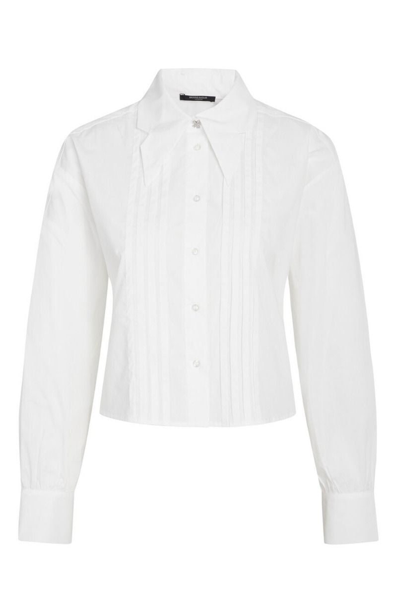 Bruuns Bazaar - Skjorte - CerastiumBBFeruz Shirt - White