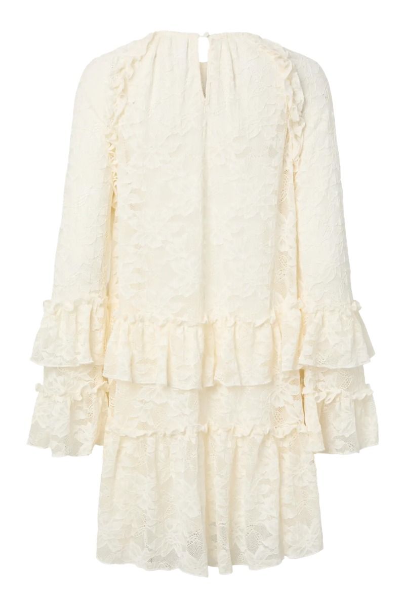 Y.A.S - Kjole - Tukka LS Dress Fest - Pristine (Levering midt april)