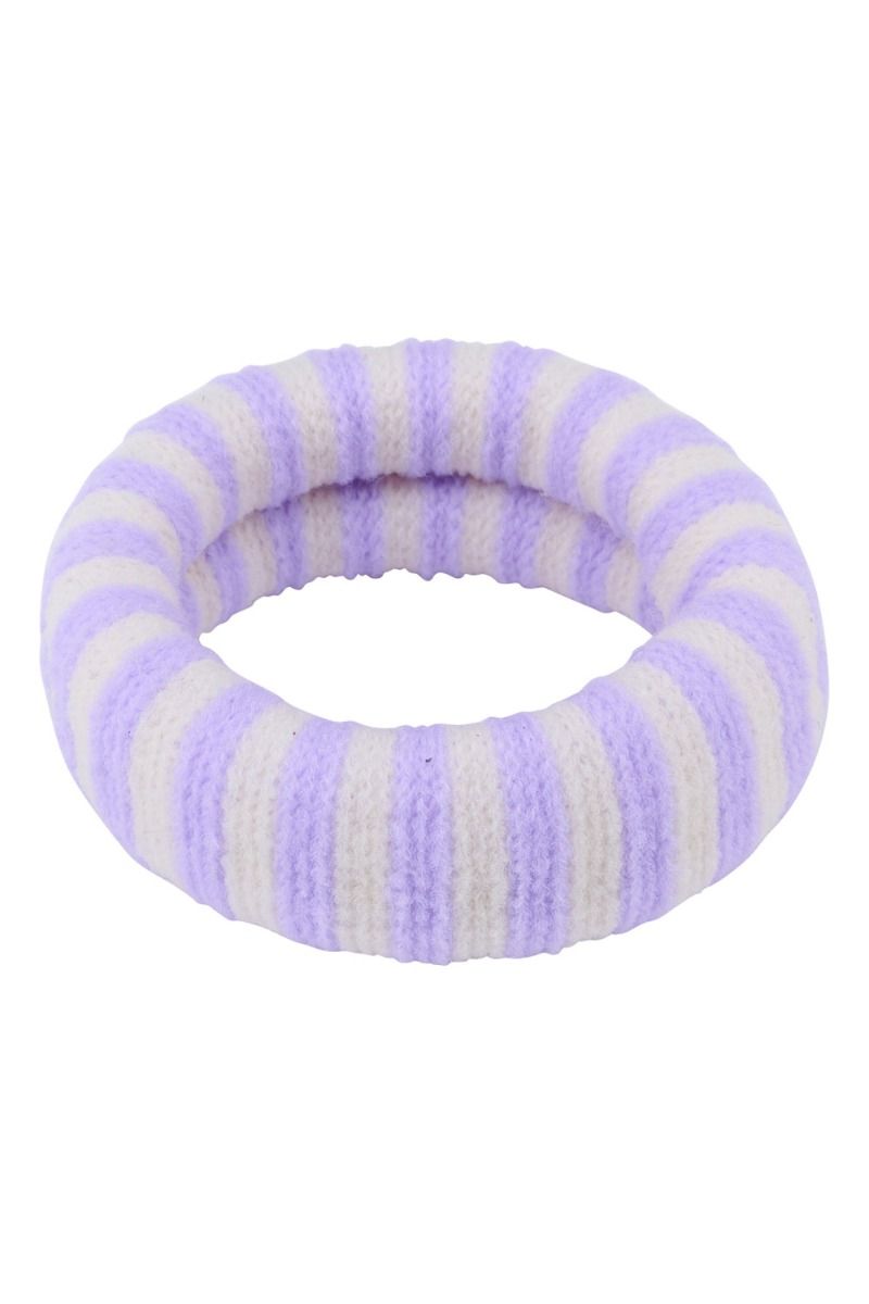By Stær - Hårelastik - Ea Hårelastik - Stribet Lilla